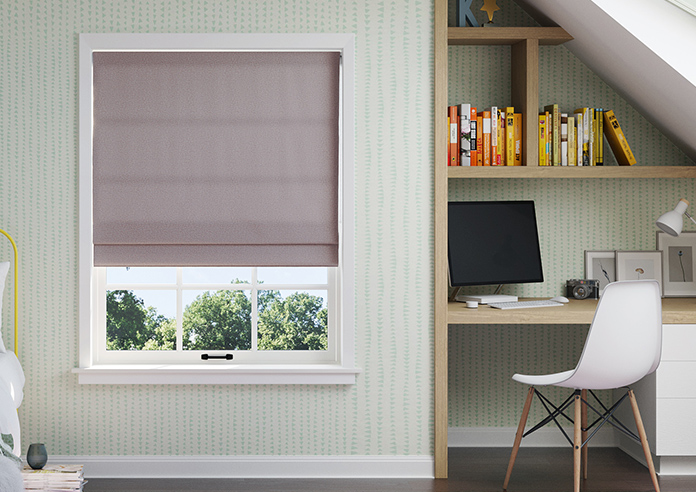 Carina, Raspberry - Roman Blind - Image 3
